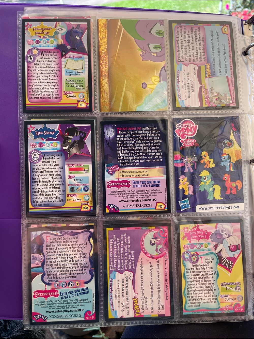 My Little Pony Friendship Is Magic Trading Card Collection – 45 Cards - Picture 10 of 14